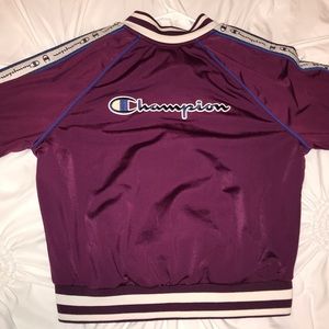 burgundy champion sweater